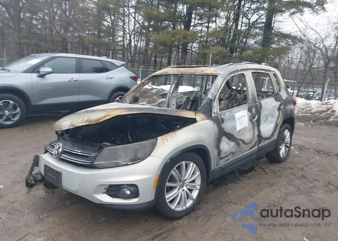 2012 Volkswagen Tiguan Se from USA, damaged, VIN WVGBV7AX7CW586353